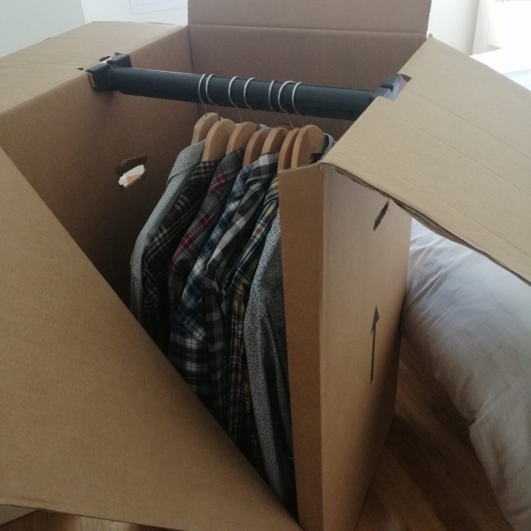 Embalaje minucioso de mudanza Armarios portátiles de mudanza en Madrid